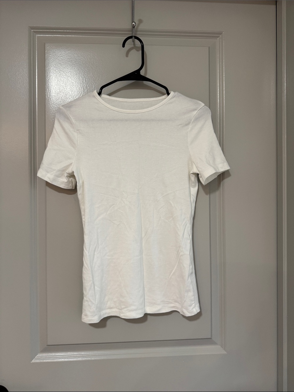 a new day Short Sleeve Crewneck Tee - White